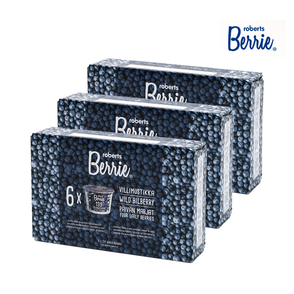 로버츠베리에 야생 빌베리 100ml 18개 3BOX - 상품 이미지