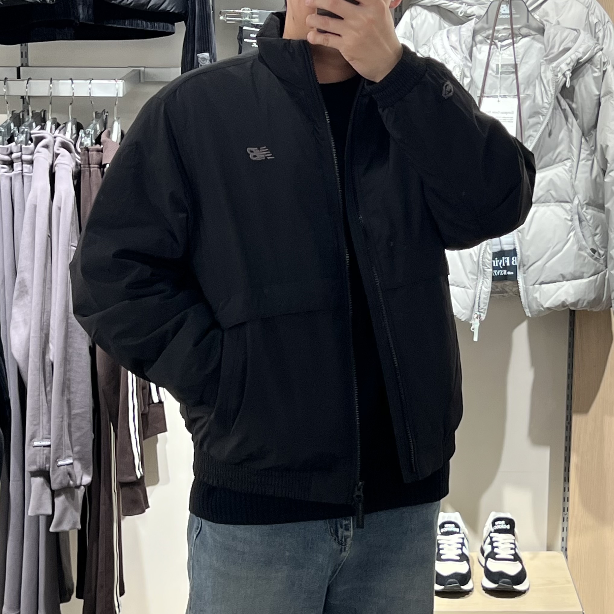 뉴발란스 25FW 헤리티지 스탠넥 패딩자켓 이미지 7
