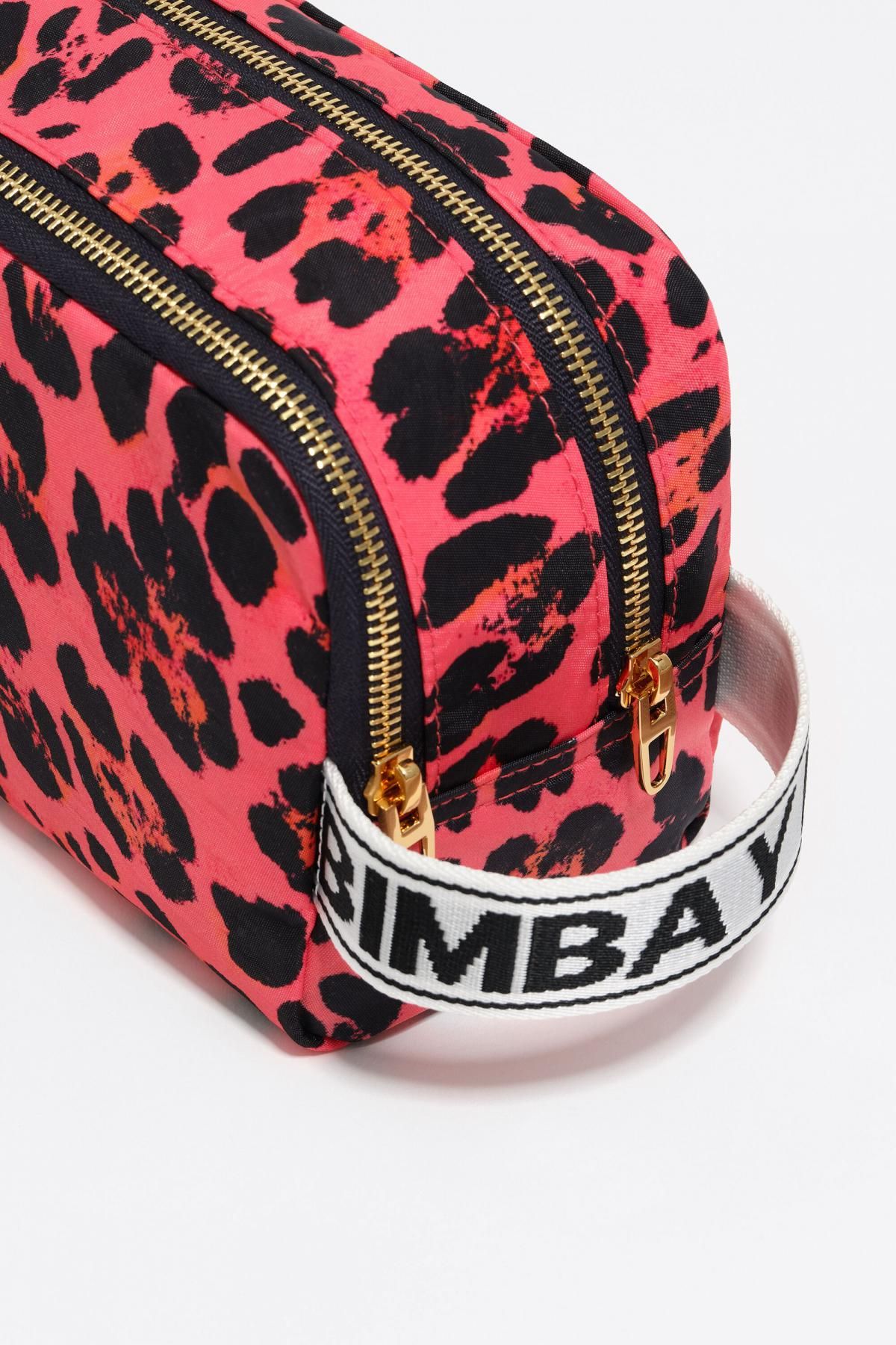 빔바이롤라 레오파드 일렉트릭핑크 나일론 멀티 코스메틱 파우치 252BBK457.11340 LEOPARD ELECTRIC PINK - 상세 이미지 2
