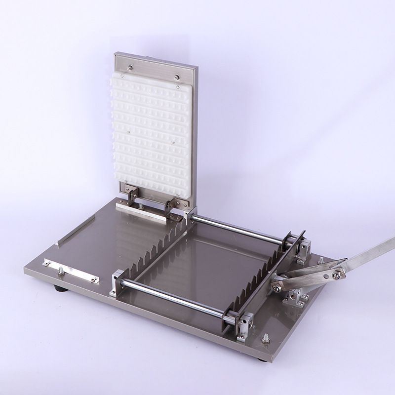 꼬치꽂는기계 닭꼬치 염통 구이 캠핑 바베큐 꼬치 만들기