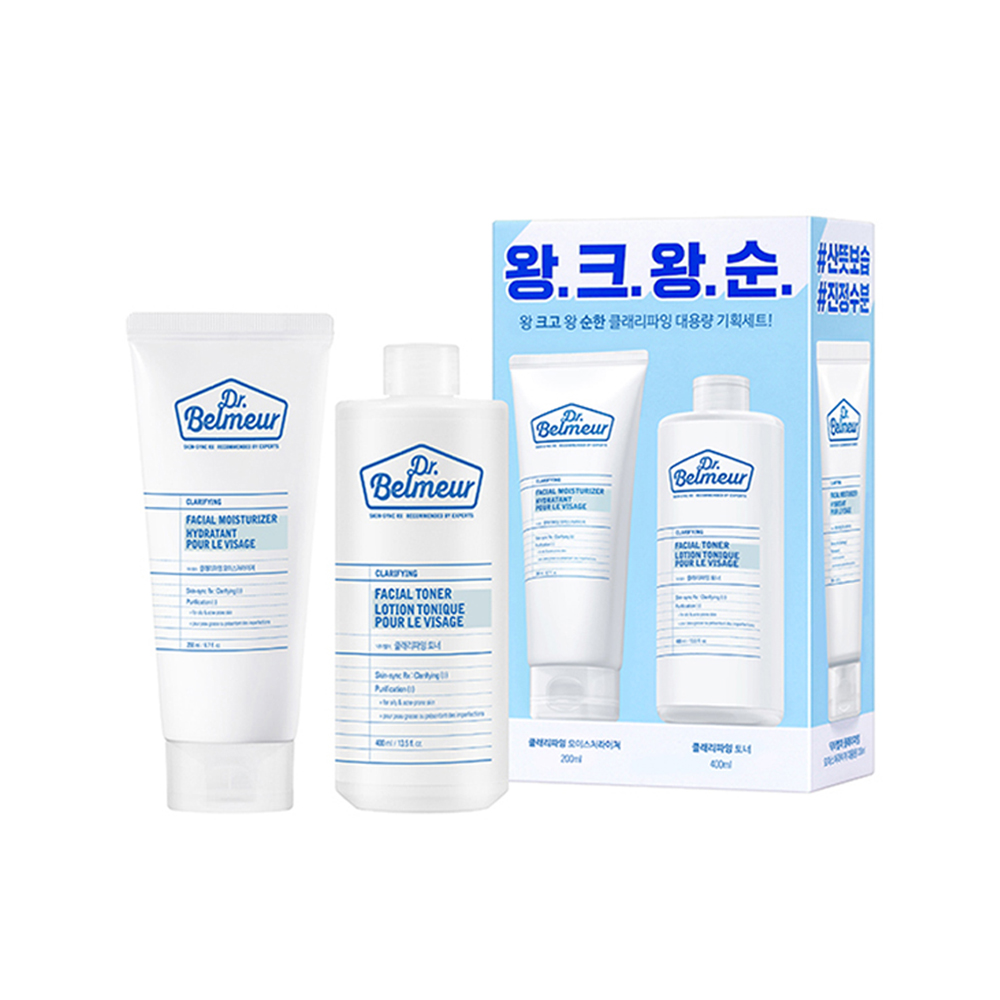 더페이스샵 닥터벨머 클래리파잉 대용량 기초 2종 세트 - 메인 이미지