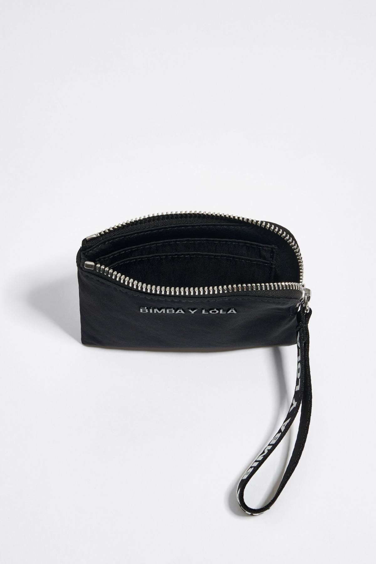 빔바이롤라 나일론 블랙 미니 코인 파우치 지갑 212BBH135.T2000 BLACK - 상세 이미지 3