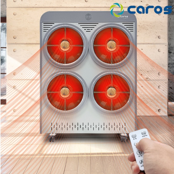 카페용 저전력 전기히터 개별난방 4구 하이라이트히터 16평형