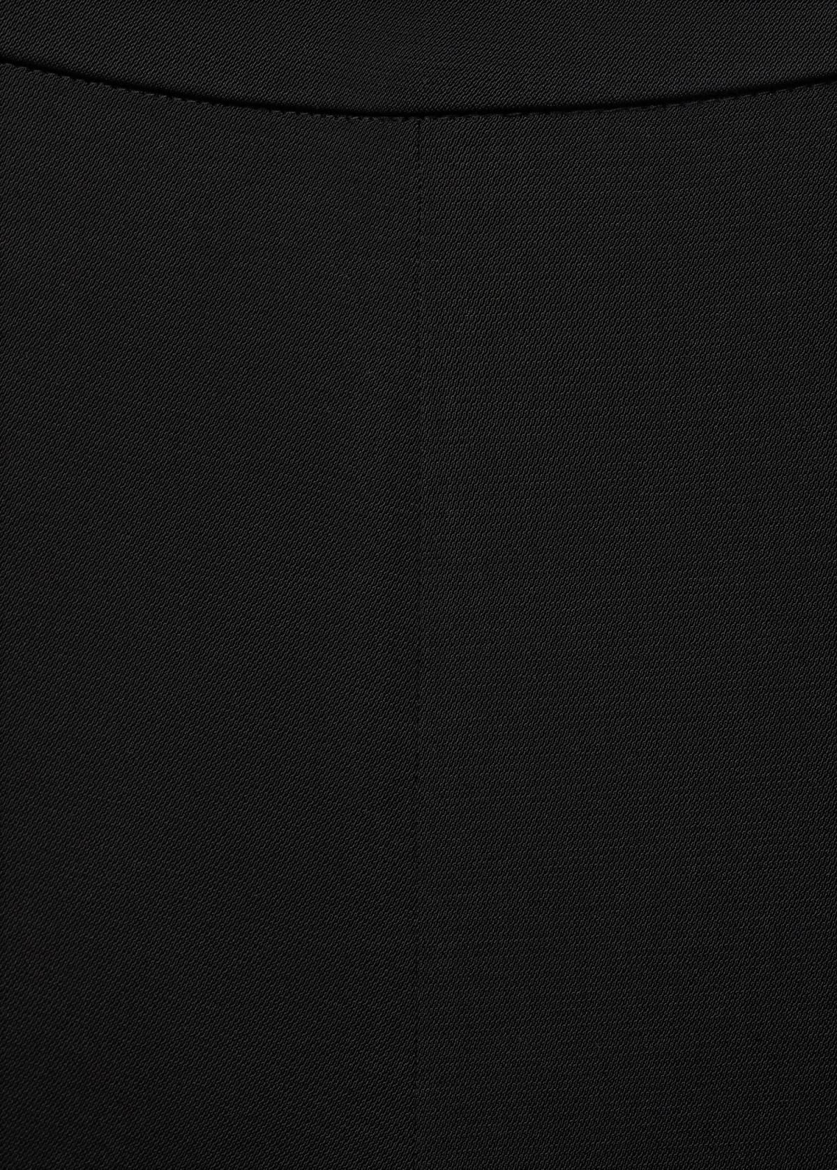 망고 하이웨이스트 플레어 롱 슬랙스 팬츠 17014149 NEGRO - 상세 이미지 5