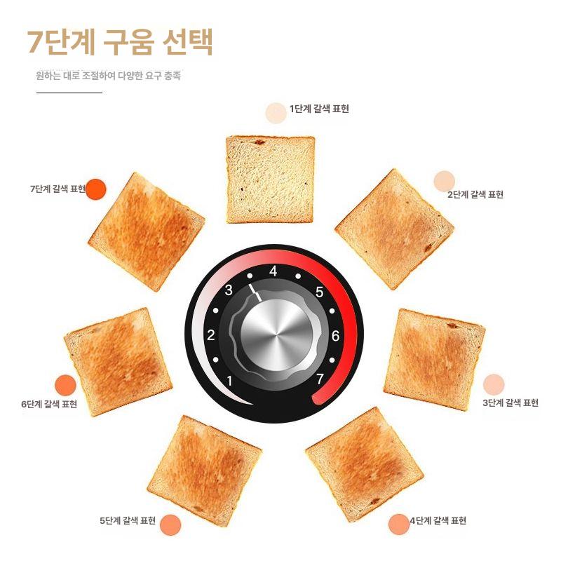 업소용 토스트기 컨베이어오븐 카페 베이커리 식빵굽기 자동토스터 - 상세 이미지 3