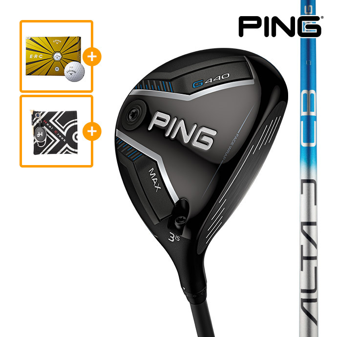 (핑/삼양) 2025년 PING G440 MAX 페어웨이우드(ALTA J CB BLUE) - 메인 이미지