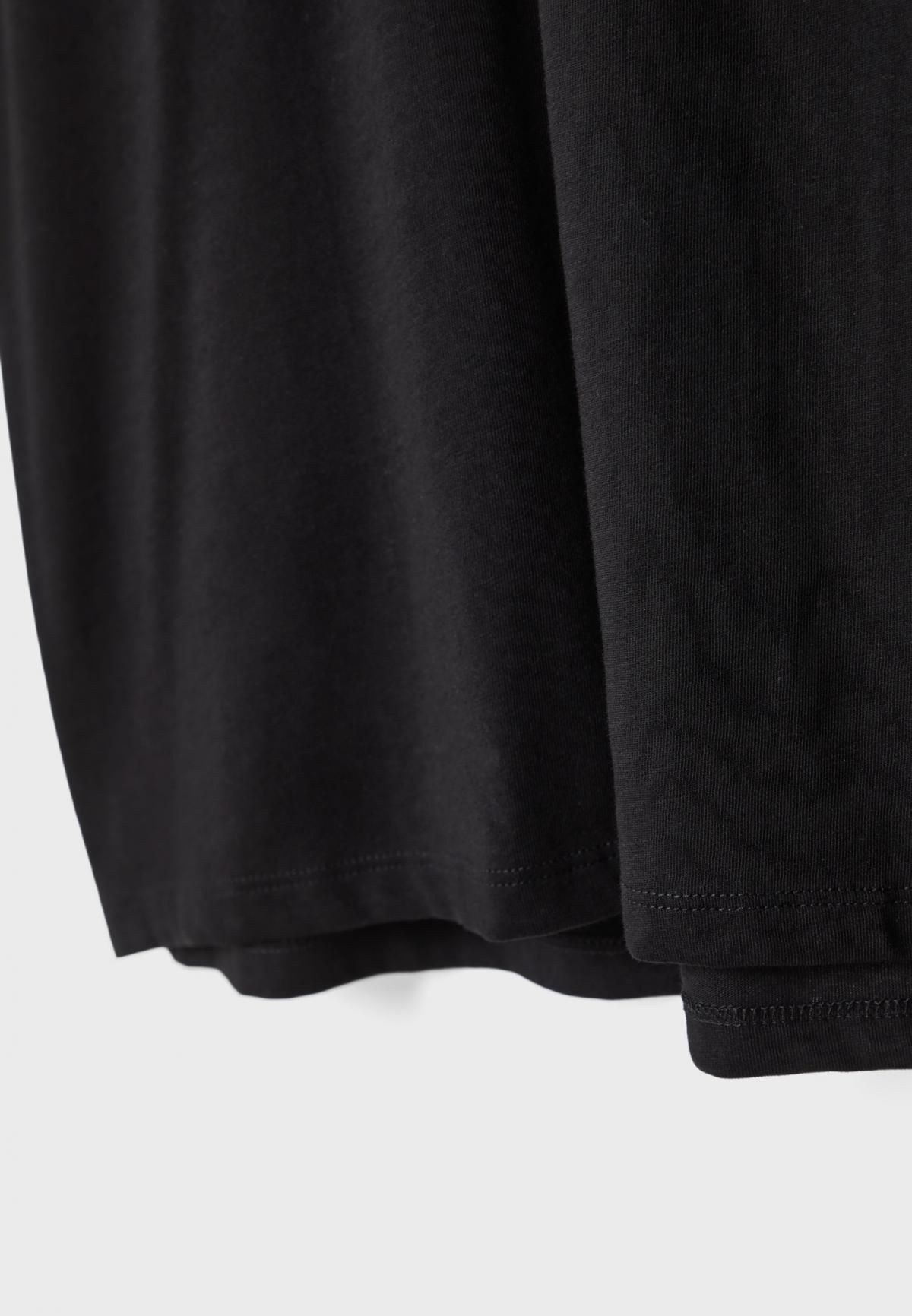 스트라디바리우스 베이직 코튼 레귤러핏 라운드넥 반팔 티셔츠 2팩 2500/842 WHITE - 상세 이미지 2