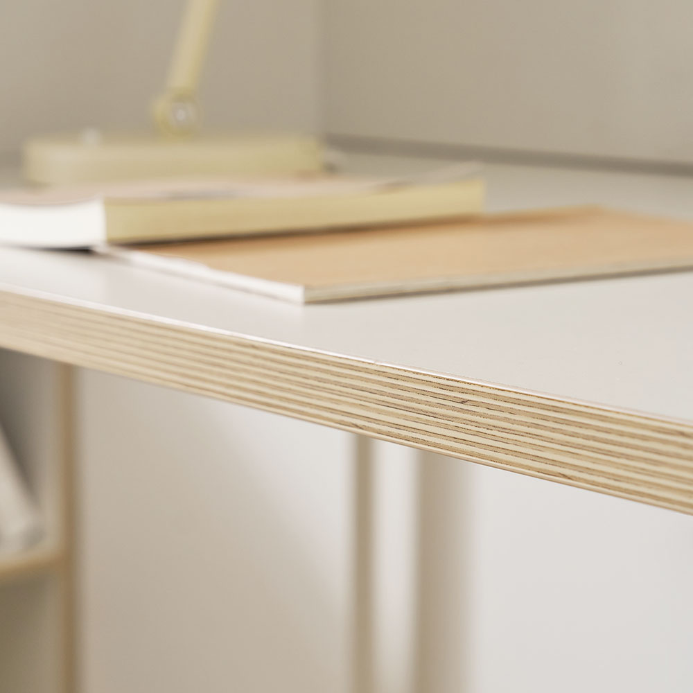 오즈 다용도 철제 책상 공부 컴퓨터 모던 테이블 800