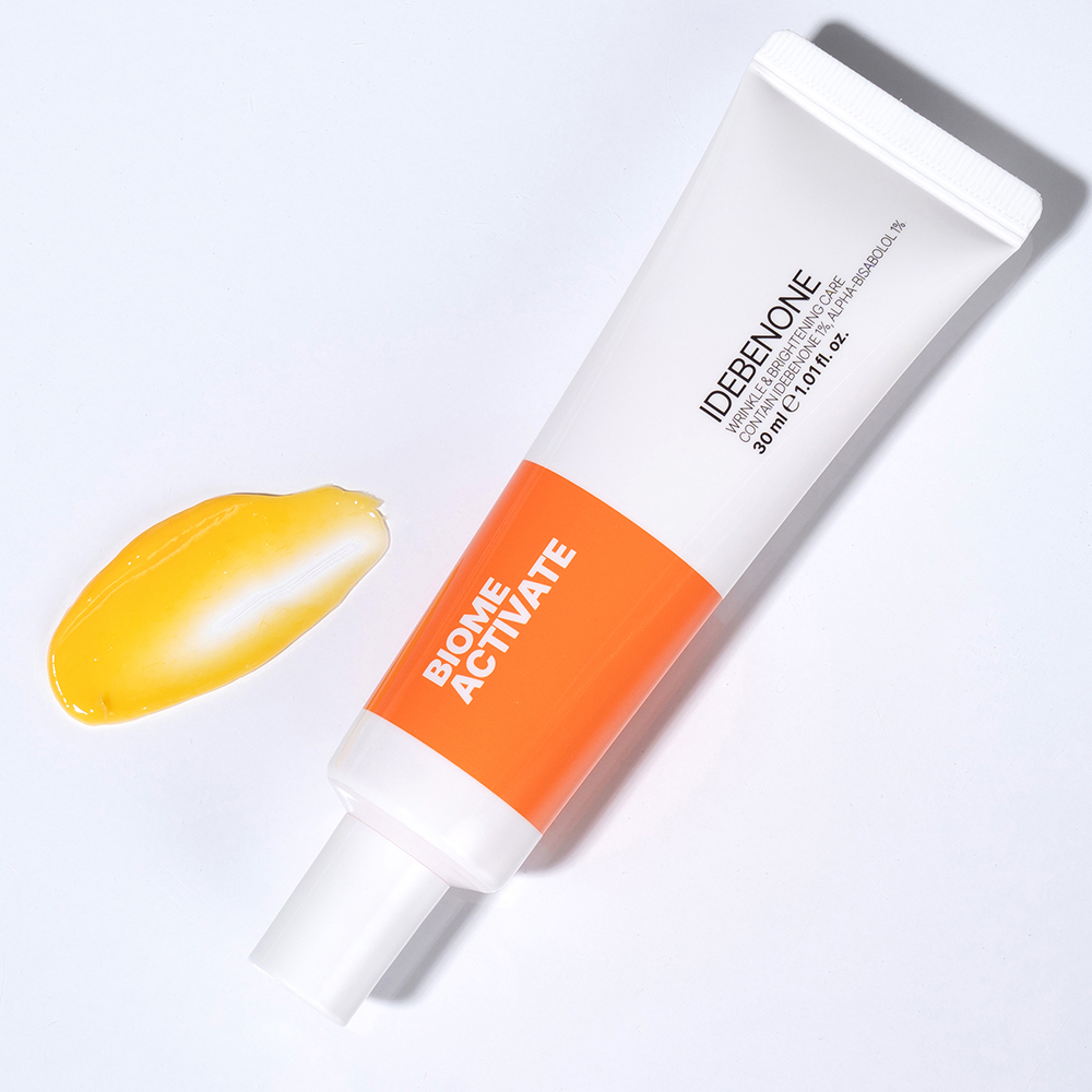 [바액] 이데베논 크림 [30ml] 이데베논 10,000ppm 알파비사보롤 10,000ppm 강력항산화 브라이트닝 집중탄력 주름탄력