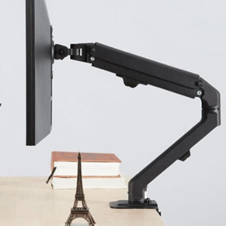 프리미엄 싱글 모니터 암 스탠드 - 회전 가능한 모니터 받침대