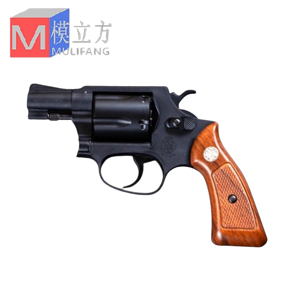 S&W M36 치프 스페셜 .38 버섯탄 리볼버 너프건 모델건 - 메인 이미지
