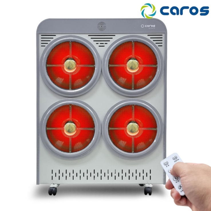 카페용 저전력 전기히터 개별난방 4구 하이라이트히터 16평형