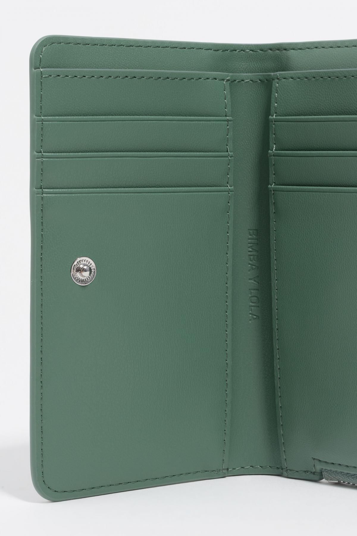 빔바이롤라 샤이니 텍스처 파스텔그린 미니 지갑 252BBQ215.10516 PASTEL GREEN - 상세 이미지 4