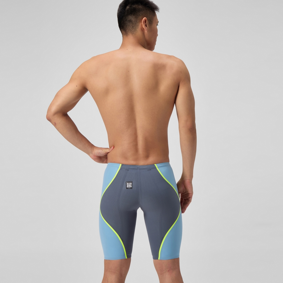 스피도 Fastskin LZR Pure Intent 2.0 High Waist Jammer Gray/Blue - 상세 이미지 3