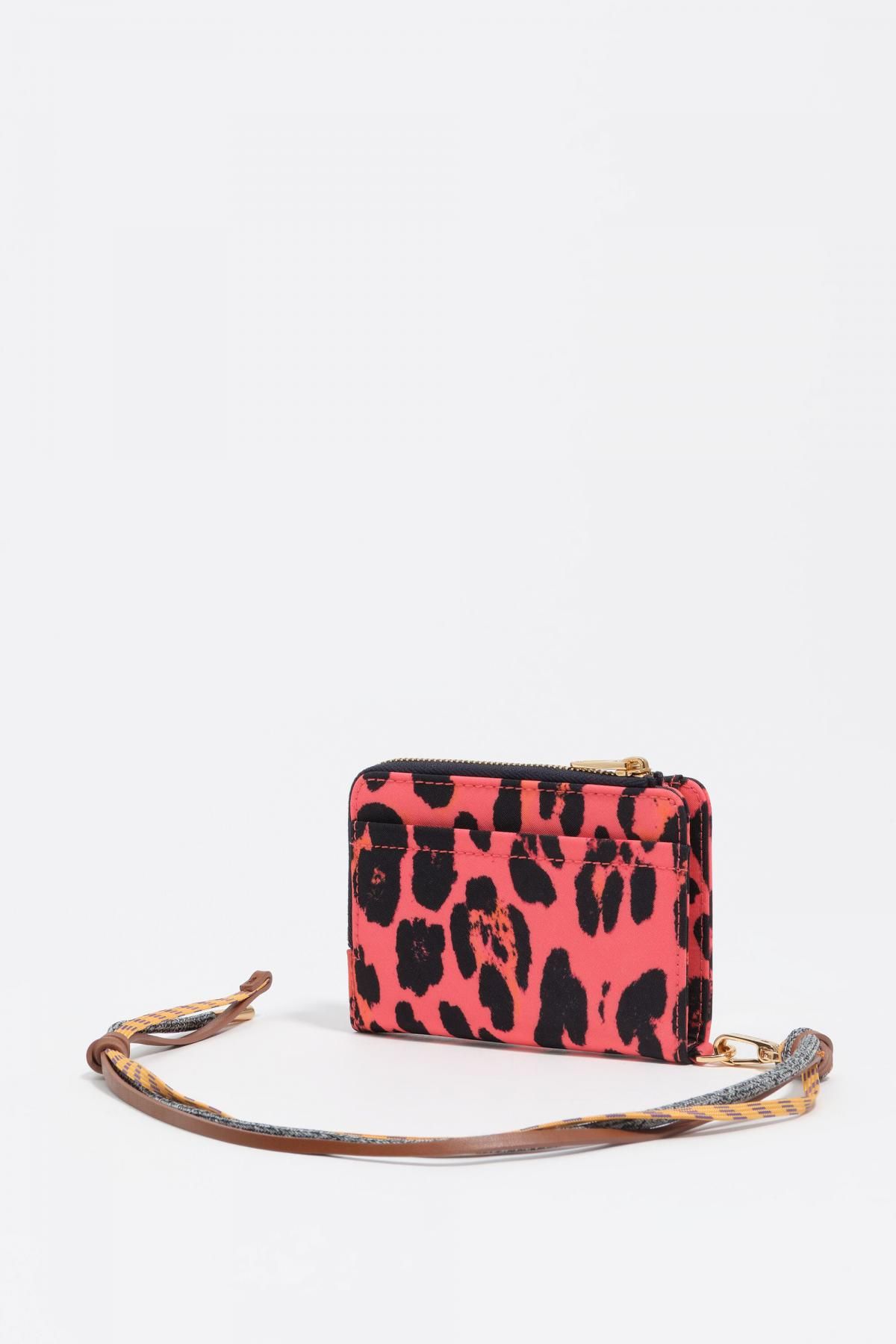 빔바이롤라 일렉트릭핑크 나일론 크로스 미니 파우치 252BBK223.11340 LEOPARD ELECTRIC PINK - 상세 이미지 5