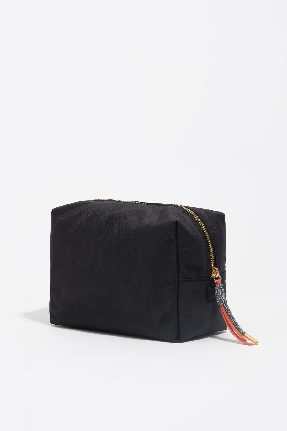 빔바이롤라 블랙 나일론 라지 코스메틱 파우치 252BBI421.11000 BLACK - 상세 이미지 4