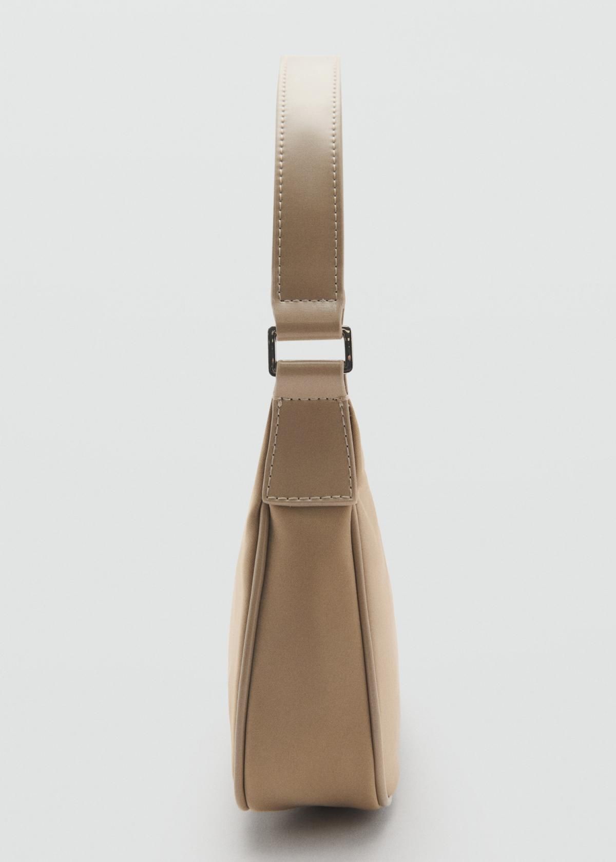 망고 미니멀 나일론 스몰 숄더백 87053277 BEIGE - 상세 이미지 3