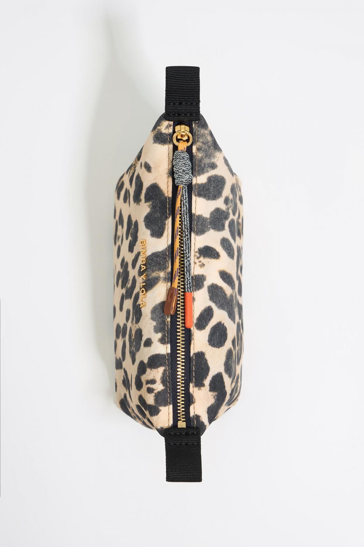 빔바이롤라 레오파드 패턴 베이지 나일론 코스메틱 파우치 251BBK413.11201 LEOPARD NATURAL - 상세 이미지 4