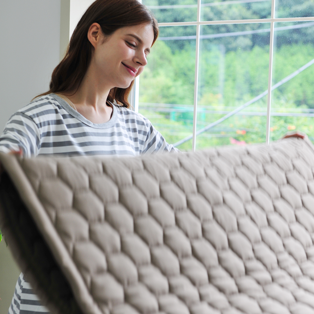 저버 양면 탄소매트 전기 카본 온열 매트 슈퍼싱글