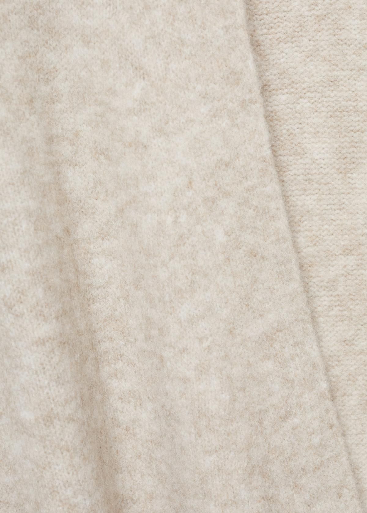 망고 롱디자인 벨트 니트 카디건 87072889 BEIGE - 상세 이미지 5