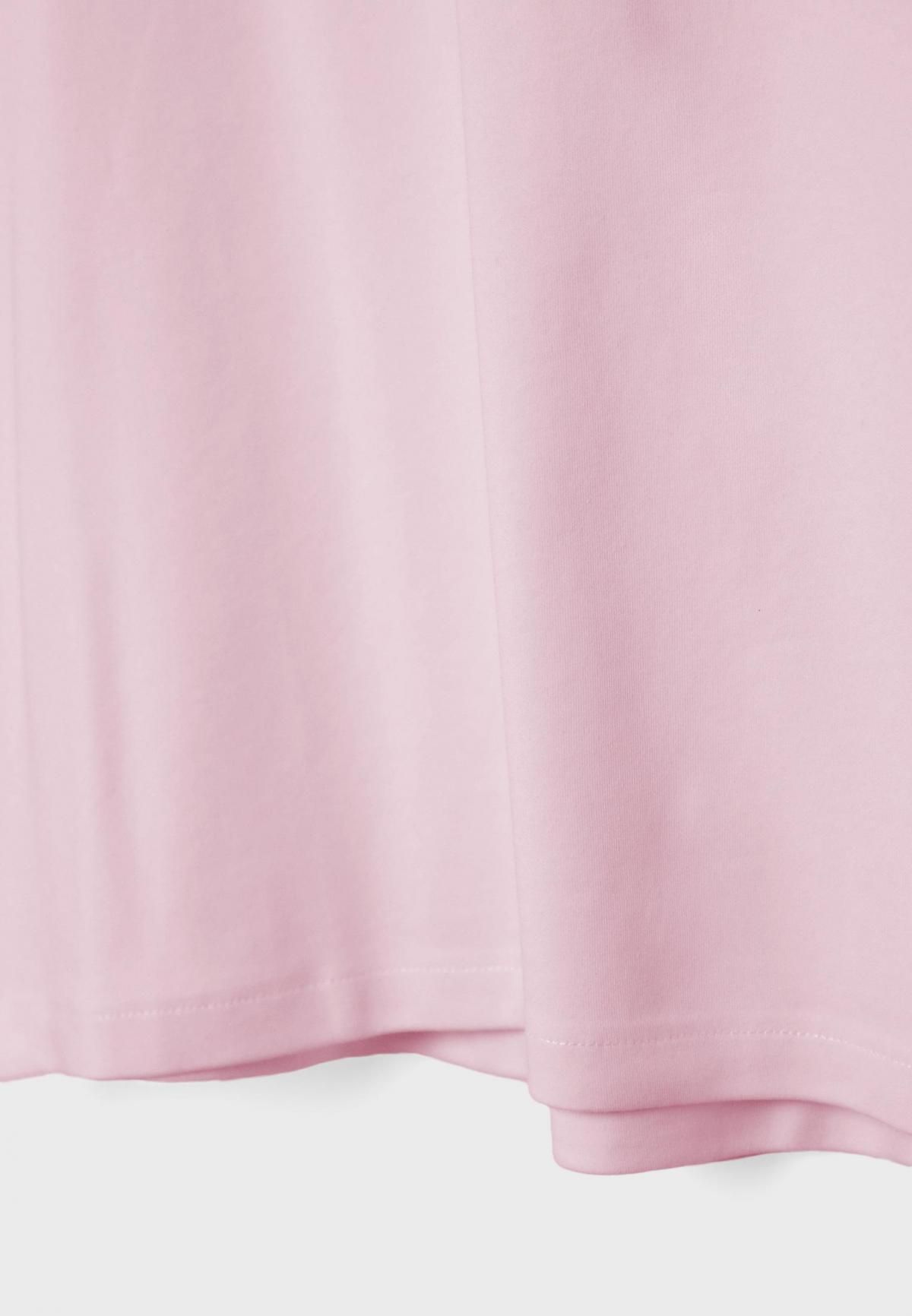 스트라디바리우스 오버사이즈 라운드넥 코튼 반팔 티셔츠 6521/553 PASTEL PINK - 상세 이미지 2