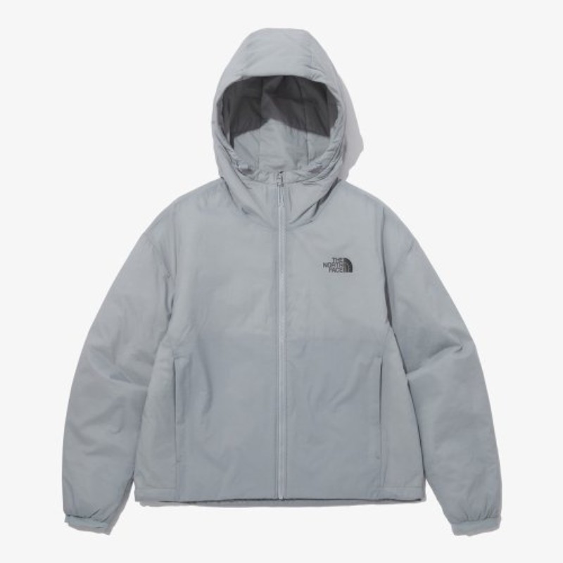 노스페이스 패딩 스포츠자켓 후드점퍼 펠릭스 히트 LIGHT GRAY, 085 - 메인 이미지