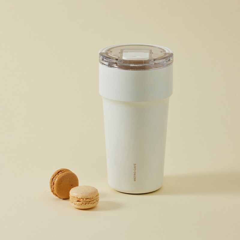 락앤락 각인텀블러 세라믹 메트로 카페 탑핸들 손잡이 빨대 머그 텀블러 710ml - 상세 이미지 4