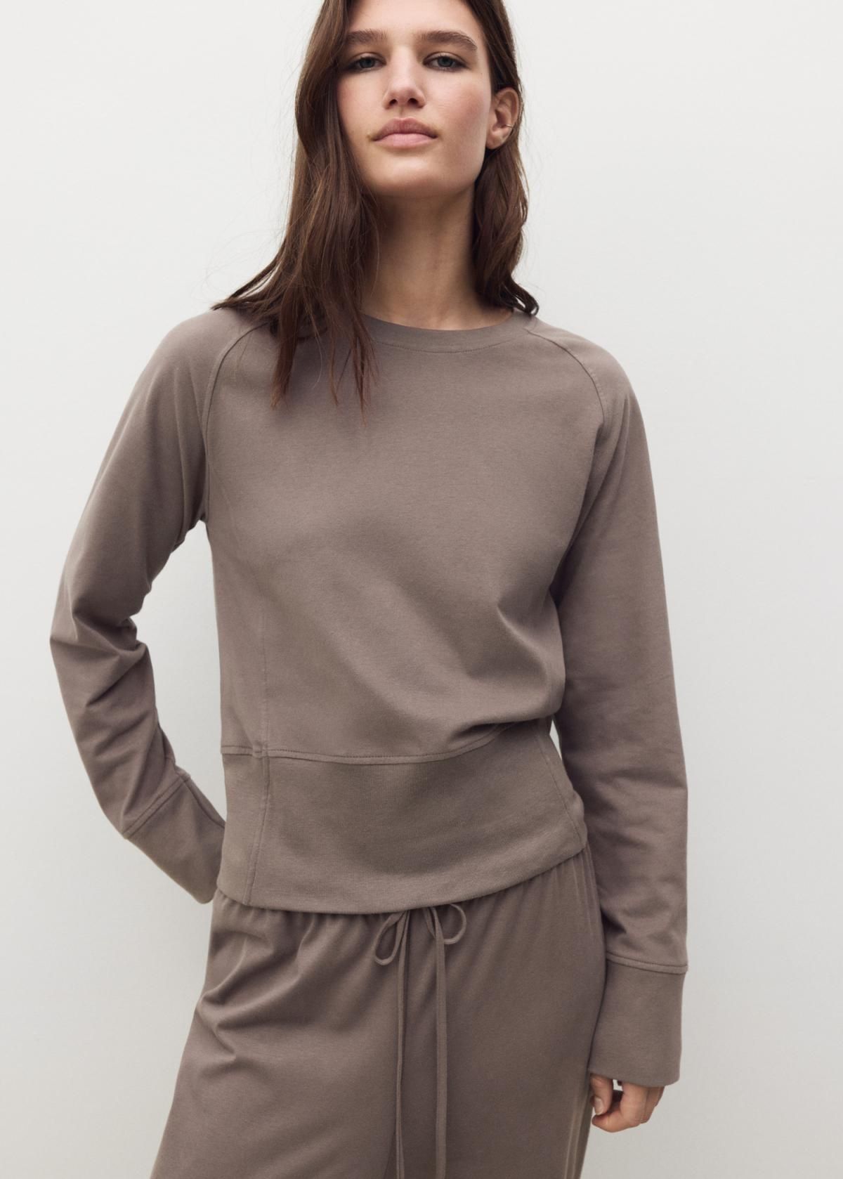 망고 소프트 코튼 테크니컬 조거 팬츠 17061525 CAFE - 상세 이미지 4