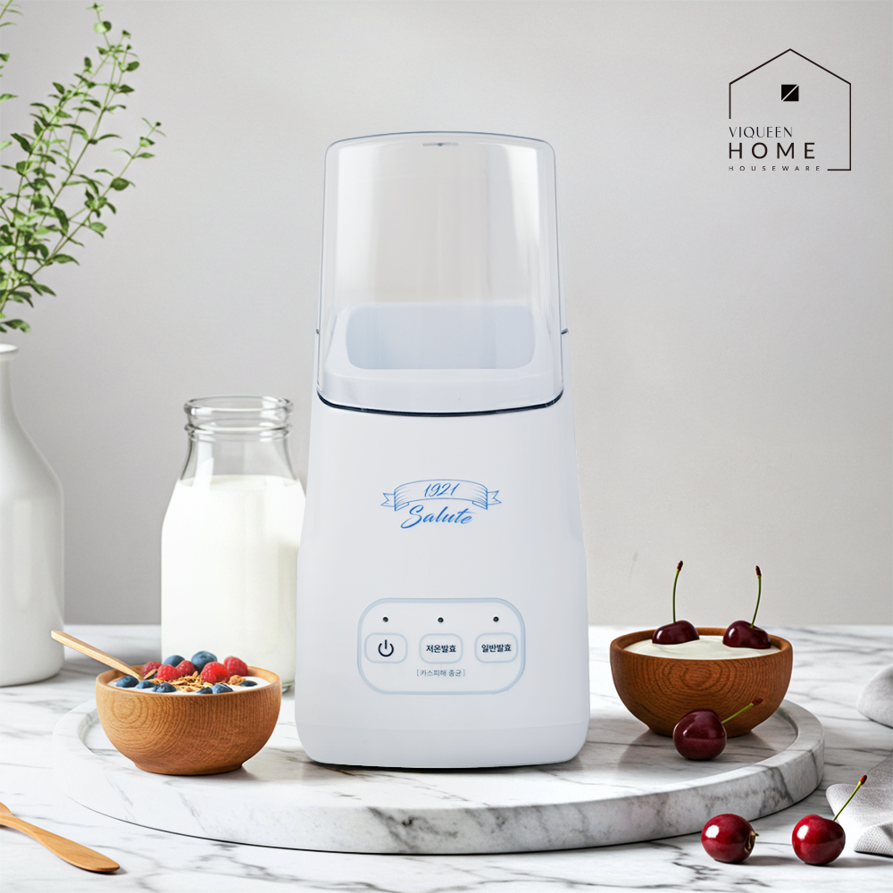바이퀸 요거트 메이커 1L 그릭요거트만들기 기계 요구르트제조기