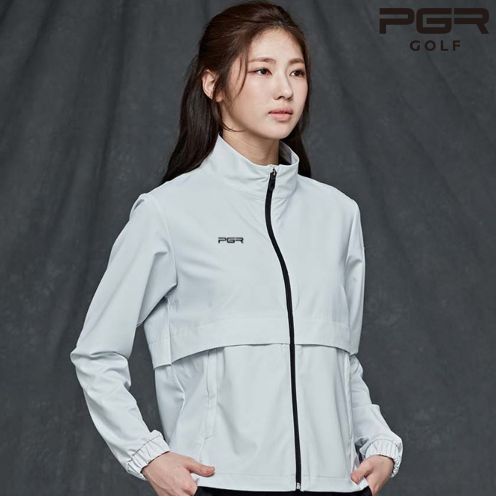 pgr골프 여성 골프 바람막이 홑겹 우븐 집업 자켓 45 - 메인 이미지