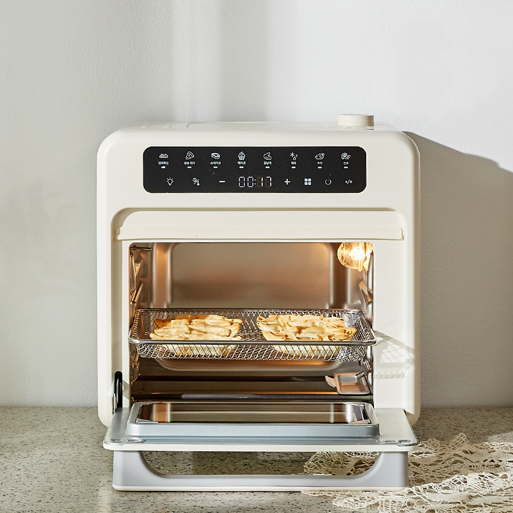 스미스앤존스 스팀 오픈형 오븐형 에어프라이어 대용량 올스텐