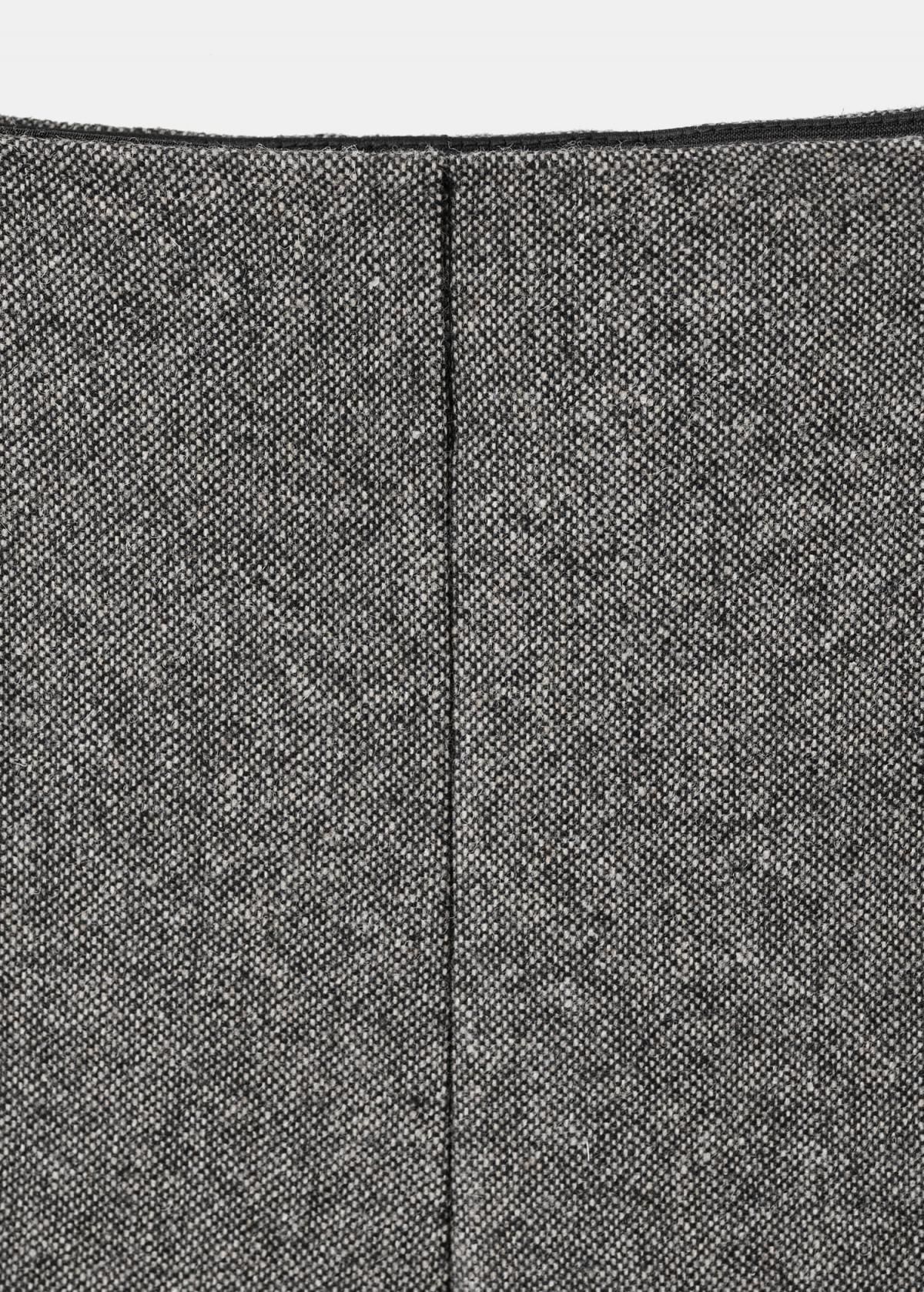 망고 테크니컬 울믹스 스트레이트 슬랙스 팬츠 17017142 GRIS - 상세 이미지 2