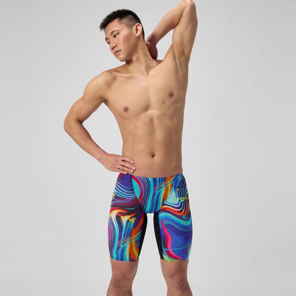 스피도 Fastskin LZR Pure Valor 2.0 Jammer Black/Red - 메인 이미지