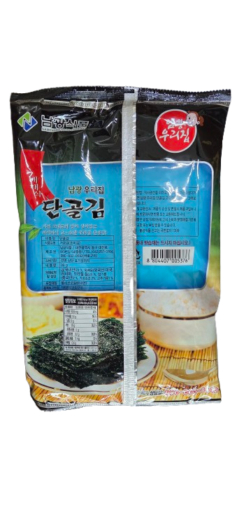 남광식품 단골김 우리집 조미 전장김 맛있는 진맛김 명품김 시골 재래김 30g 20장 박스 - 상세 이미지 3