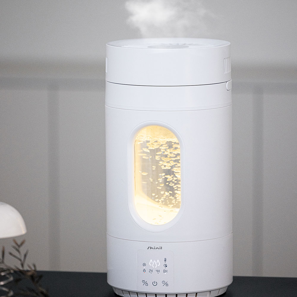 신일 가열식가습기 대용량 저소음 유리 물샘 화상방지 빠른 가열 가습기 SUH-SD60T 화이트