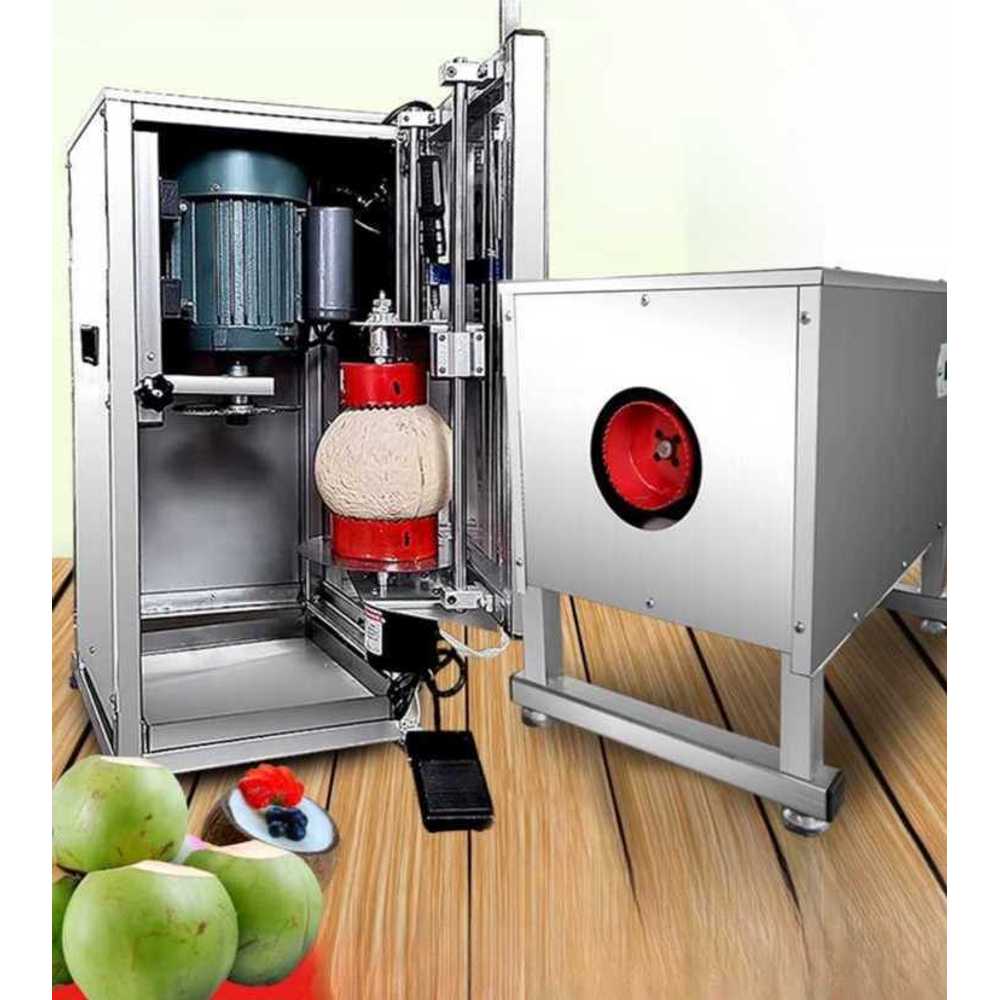 코코넛 절단기 스테인리스 과일 커터 안전 손잡이 코코넛 절단기(1800W) - 상세 이미지 2
