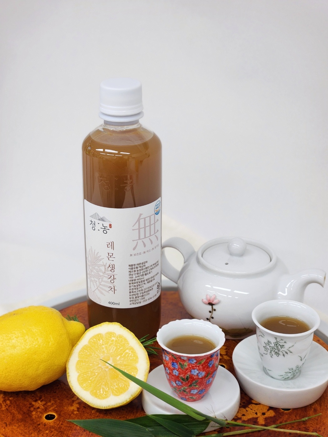 청농 레몬생강차 400ml 생강청 레몬진저티 - 상세 이미지 5