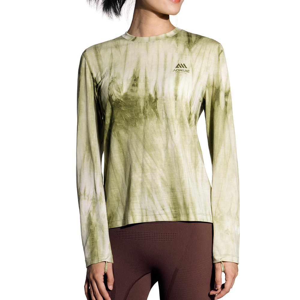 오니지 러닝 긴팔티 롱슬리브 타이다이 남녀공용 UT53 - 상세 이미지 3