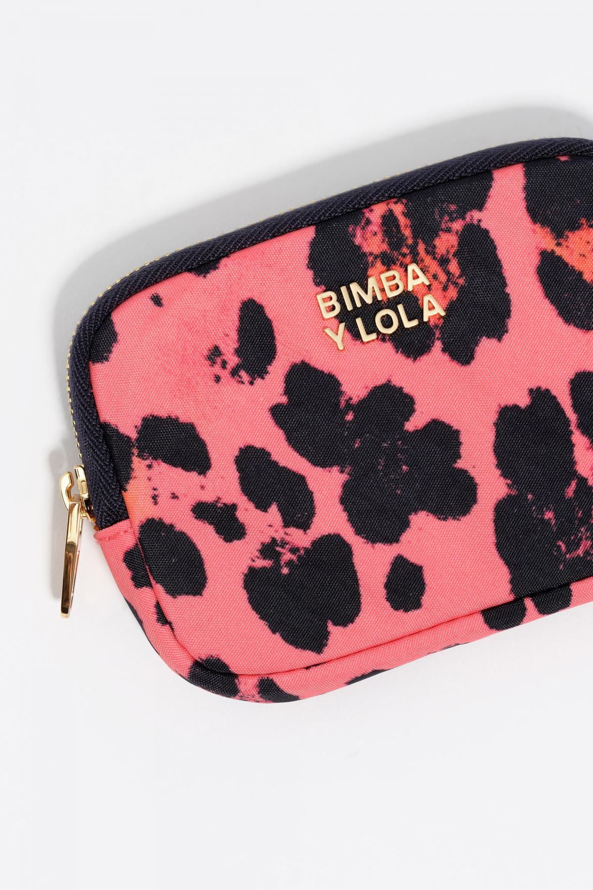 빔바이롤라 레오파드 네온핑크 나일론 코인 파우치 252BBK140.11340 LEOPARD ELECTRIC PINK - 상세 이미지 2