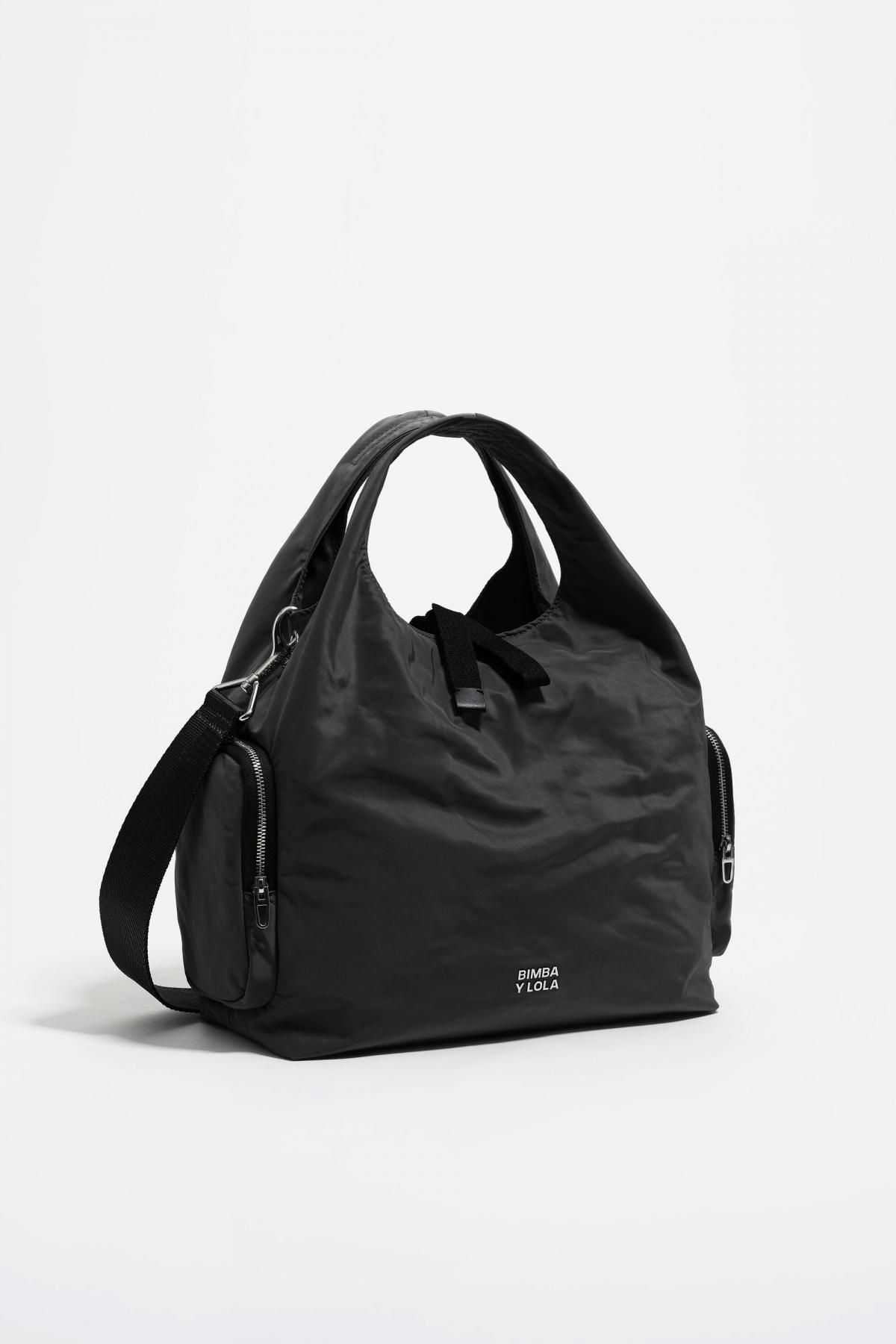 빔바이롤라 테크니컬 나일론 미디엄 차콜 포켓 크로스 페이퍼백 252BBIJ7G.10028 CHARCOAL - 메인 이미지
