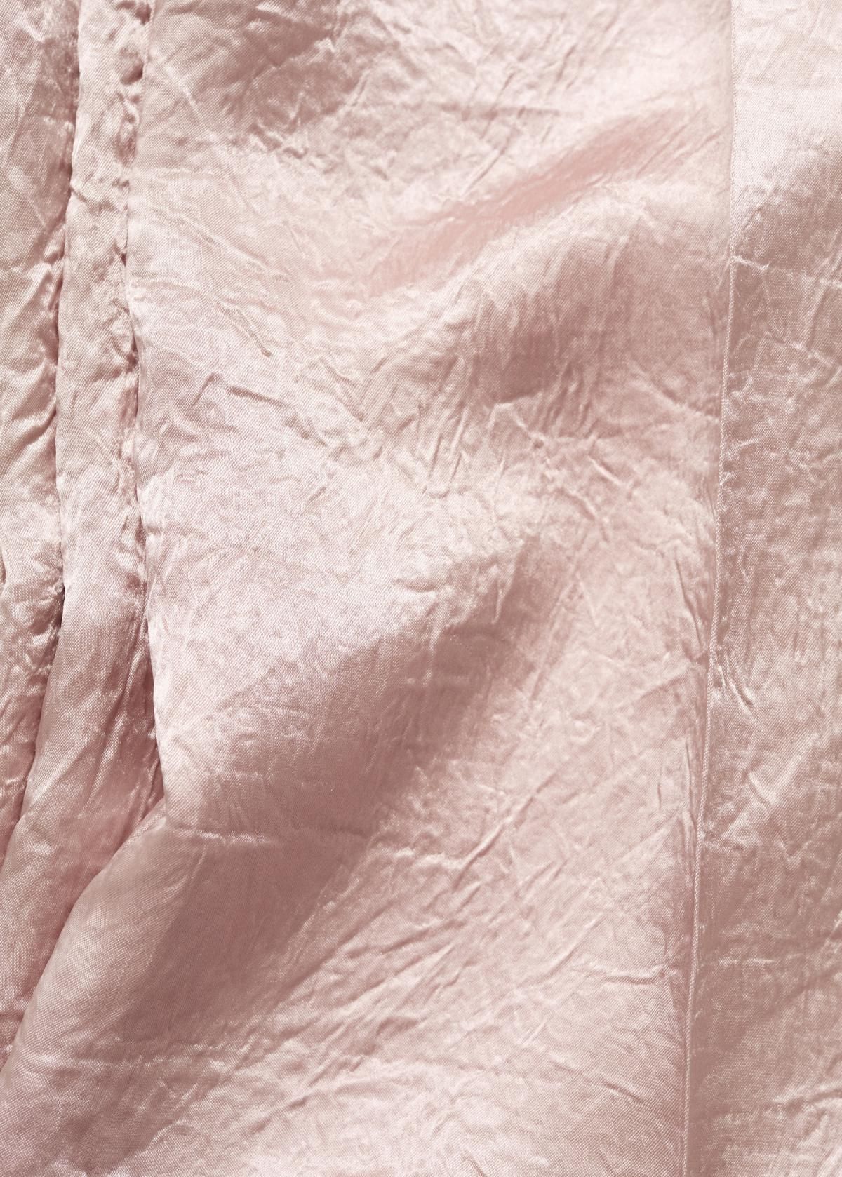 망고 새틴 와이드 팬츠 링클 이펙트 17064421 ROSA PASTEL - 상세 이미지 5