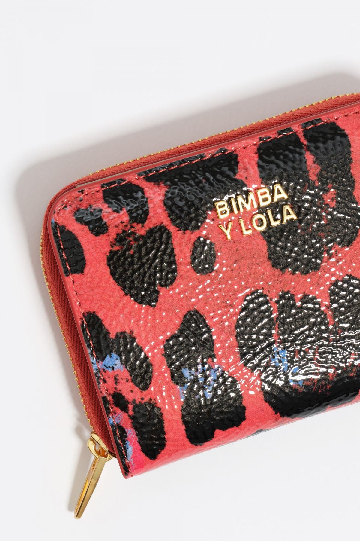 빔바이롤라 레오파드 프린트 샤이니 미니지갑 252BBR201.10350 LEOPARD POPPY RED - 상세 이미지 2