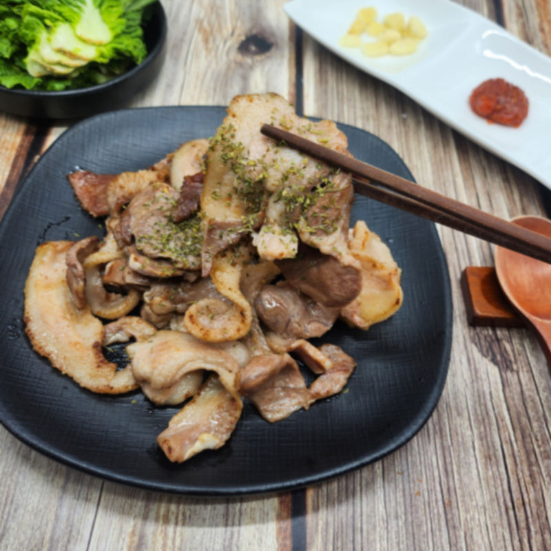 자연가득 뽈살과 두항정살의 콜라보 국내산 돈차돌 500g - 상세 이미지 4