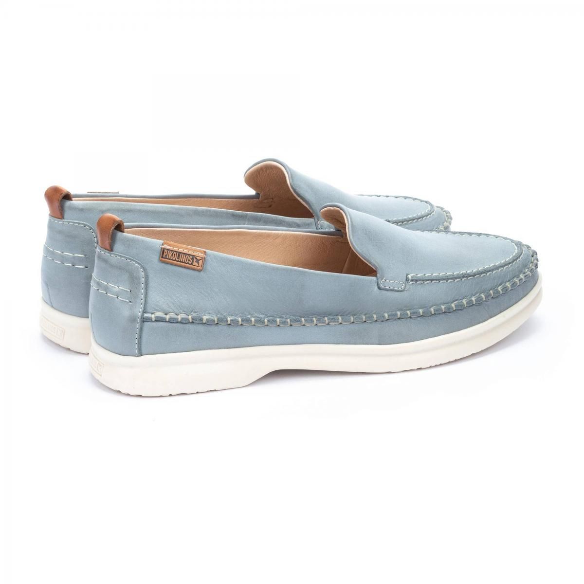 피콜리노스 소프트 레더 라이트블루 컴포트 로퍼 GANDIA W2Y-3802 DENIM - 상세 이미지 4