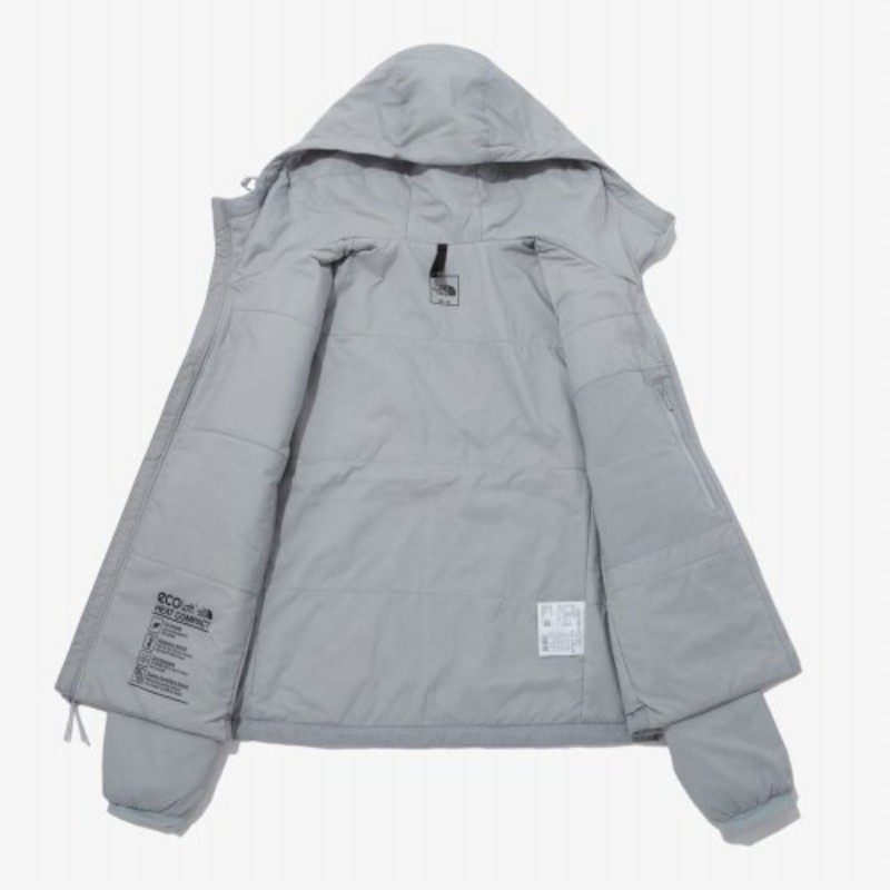 노스페이스 패딩 스포츠자켓 후드점퍼 펠릭스 히트 LIGHT GRAY, 085 - 상세 이미지 3