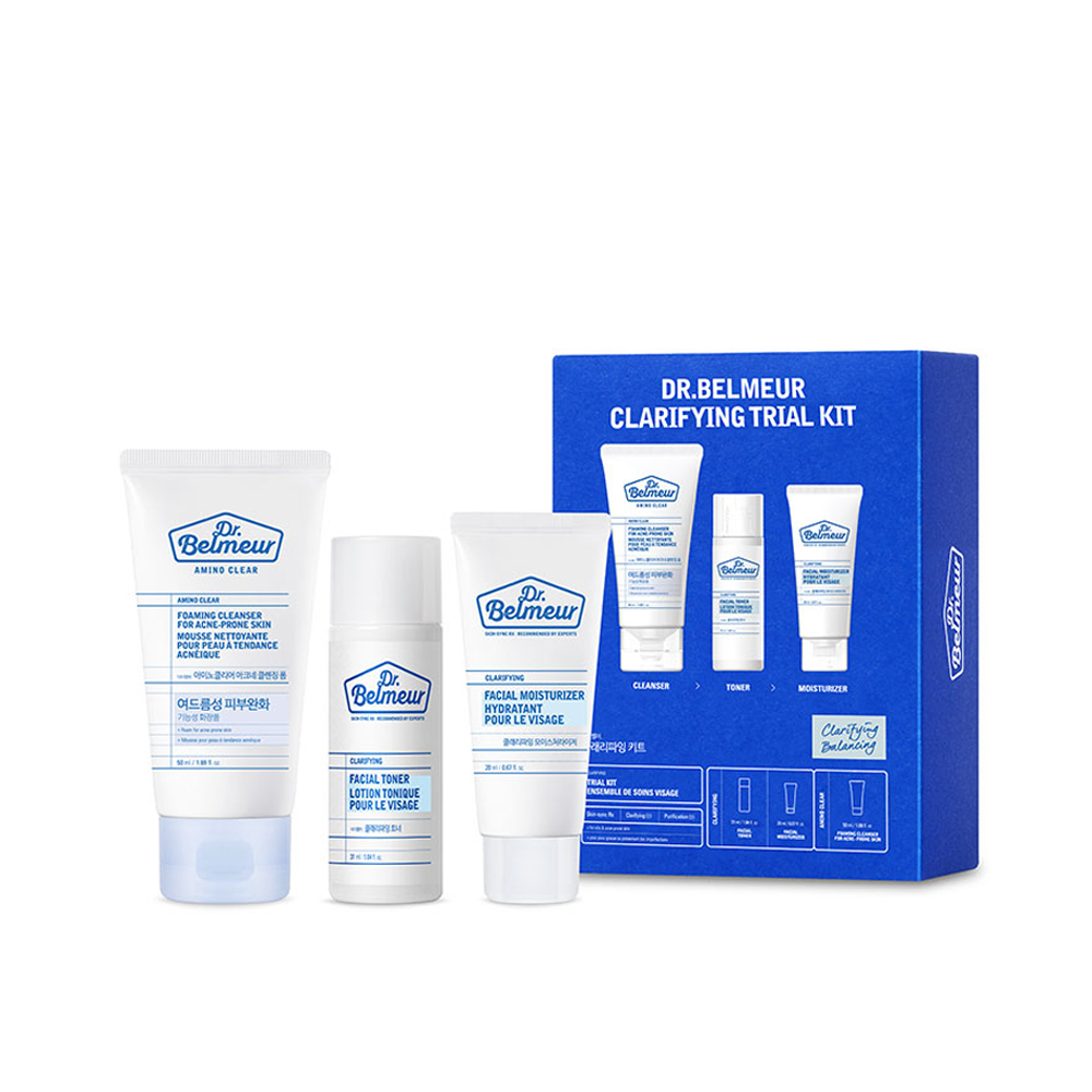 더페이스샵 닥터벨머 클래리파잉 트라이얼 키트 31mL+20mL+50mL 3종 세트 - 메인 이미지