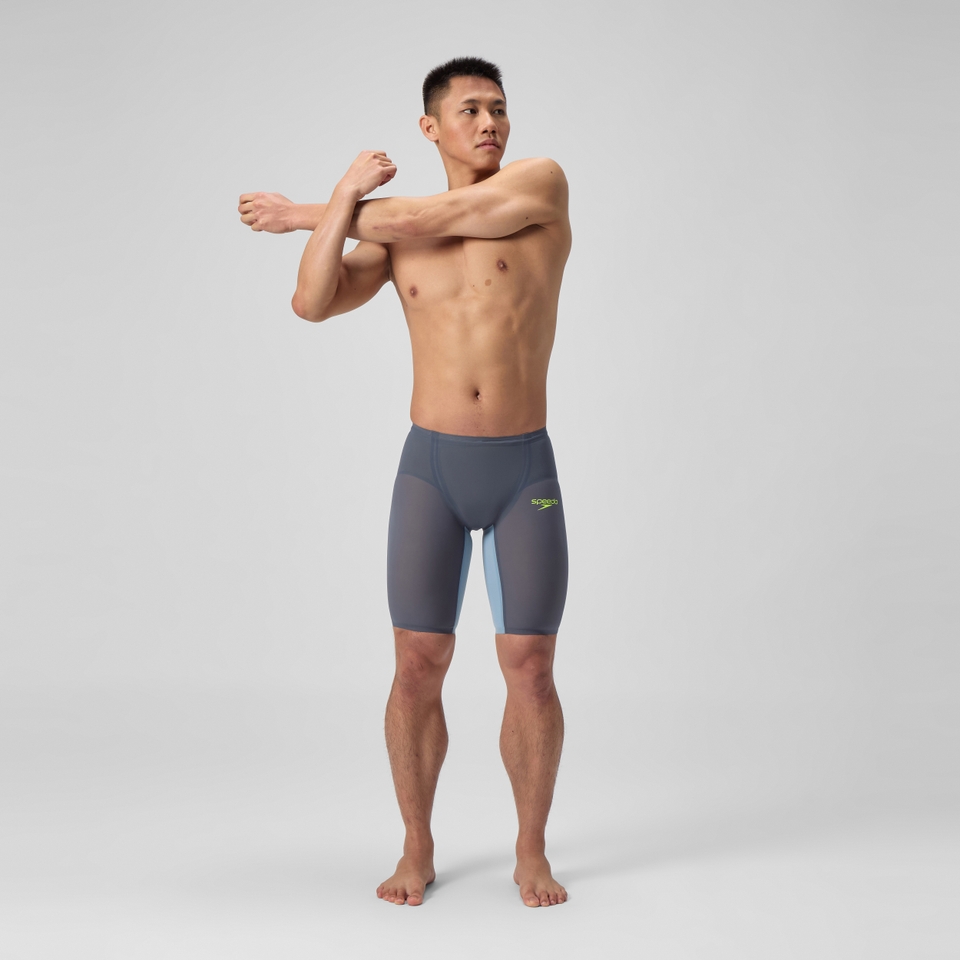 스피도 Fastskin LZR Pure Valor 2.0 High Waisted Jammer Gray/Blue - 상세 이미지 4