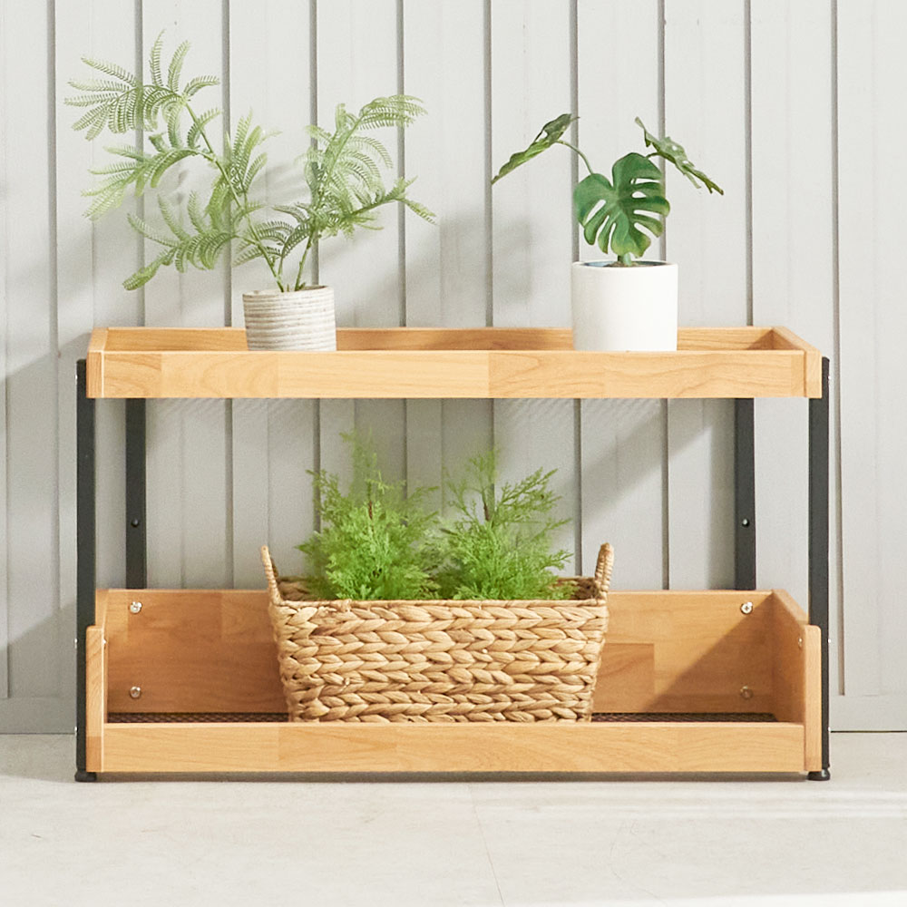 콜미 철제 책장 코너 수납 3단 거실 DIY 원목 서재 인테리어 조립식