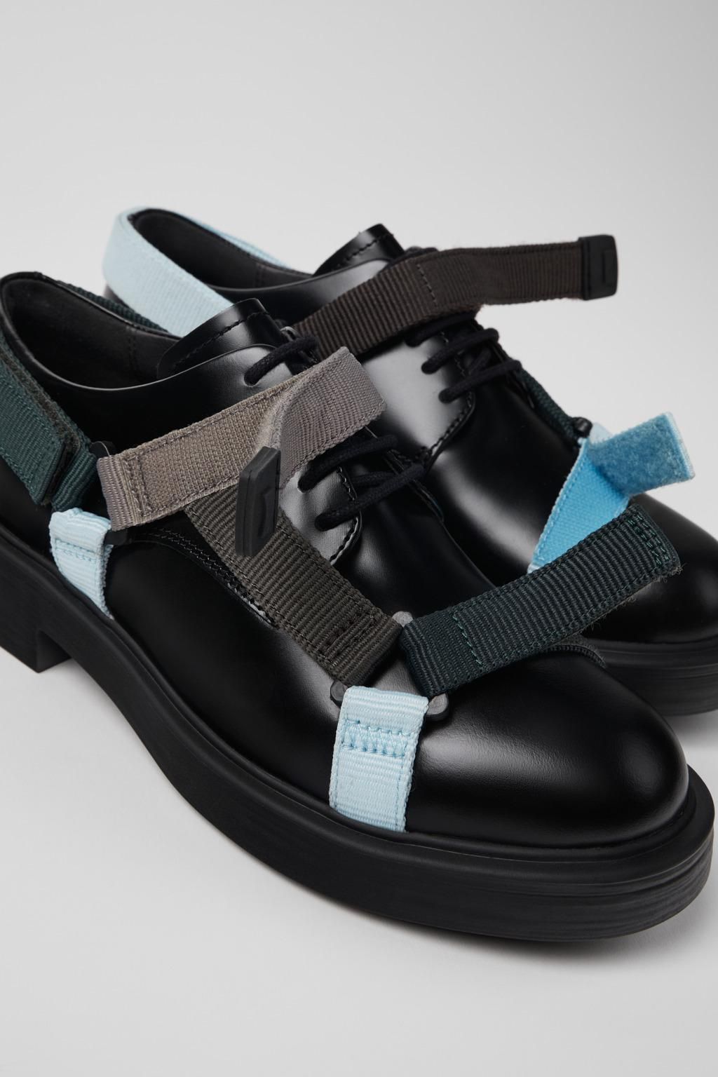캠퍼 멀티컬러 레더 스트랩 슈즈 Twins K201686-002 MULTICOLOR - 상세 이미지 2