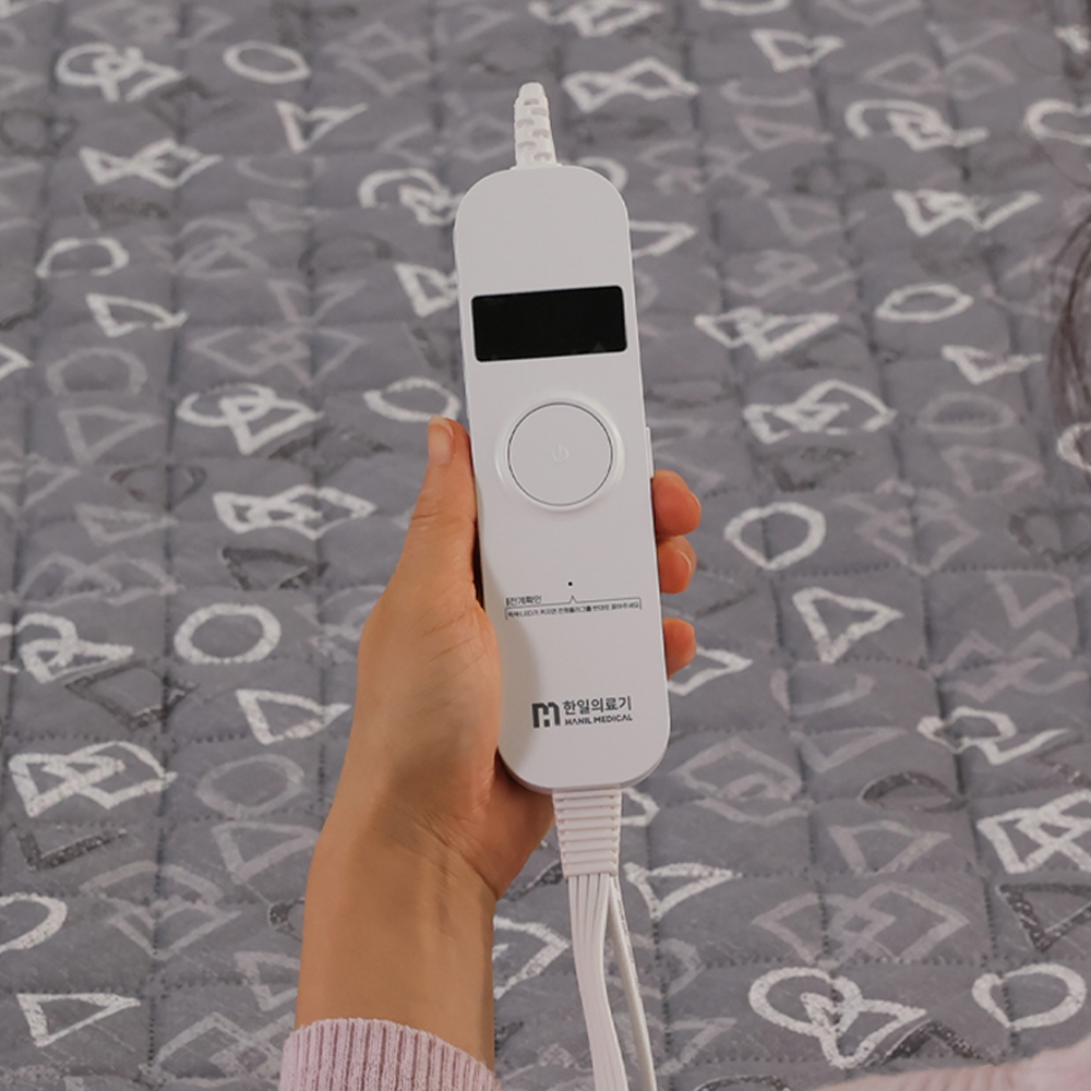 전자파없는 EMF 국산 한일의료기 탄소매트 카본 전기매트 전기요 전기장판 슈퍼싱글, 110x180cm, 오보석